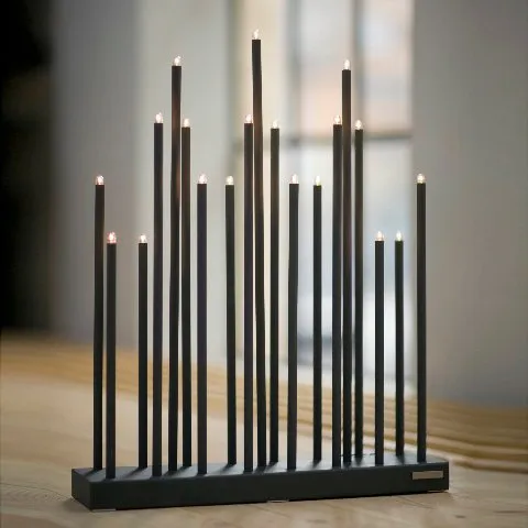 Chandelier Elflugan Grande, Gris anthracite Elflugan