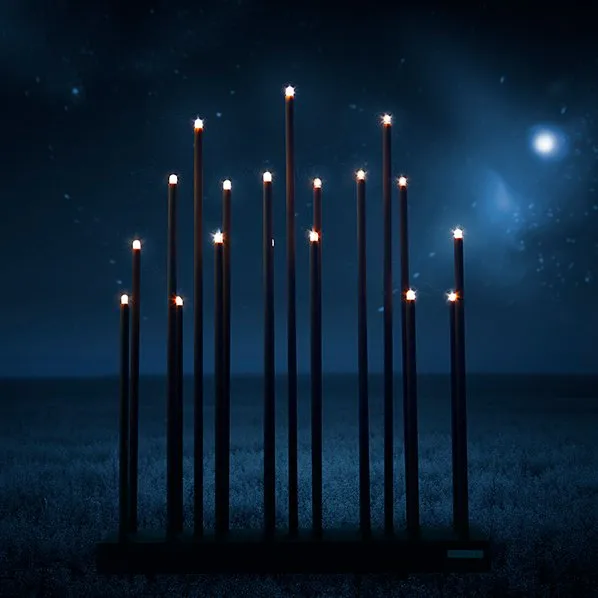 Chandelier Elflugan Grande, Gris anthracite Elflugan