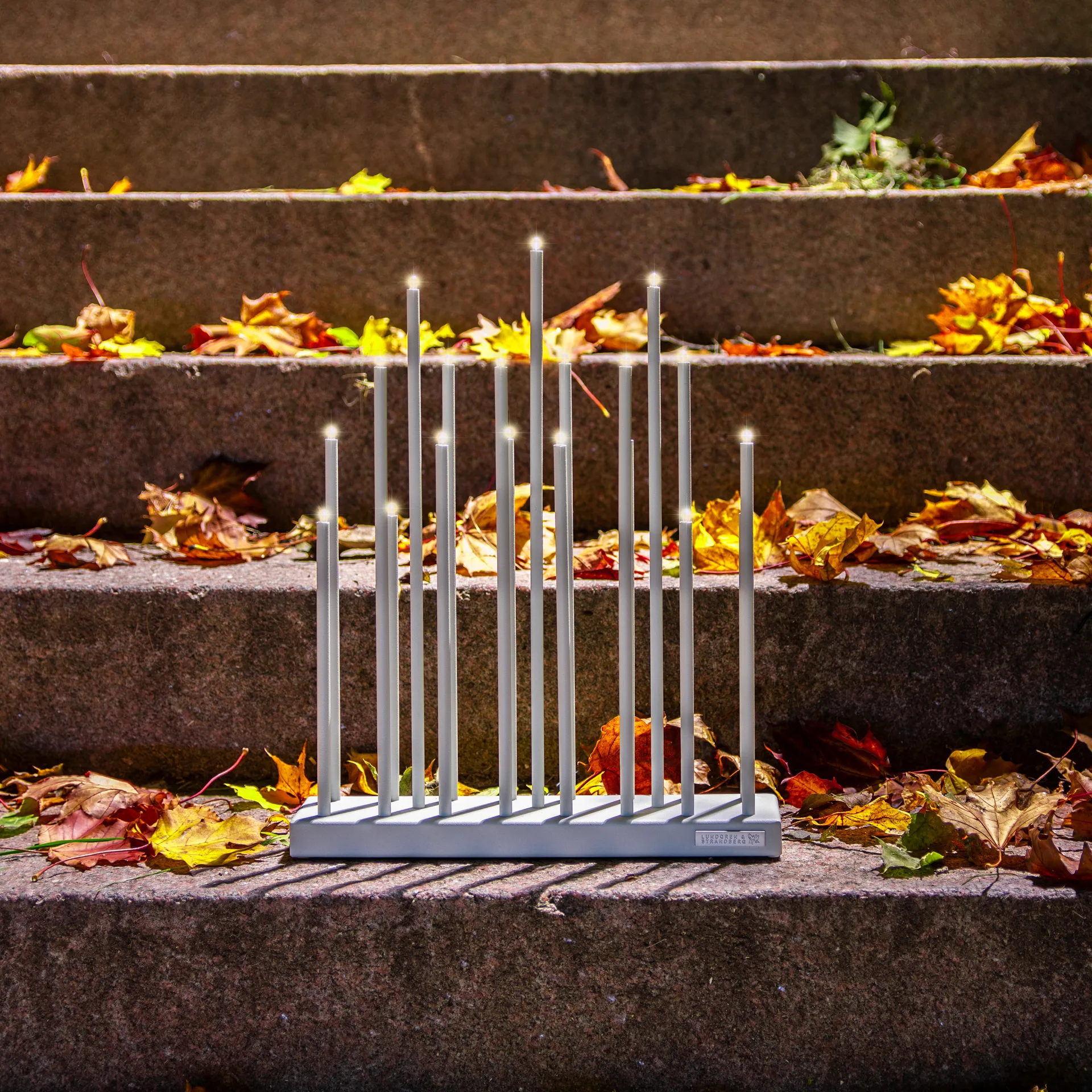 Chandelier Elflugan, Gris clair Elflugan