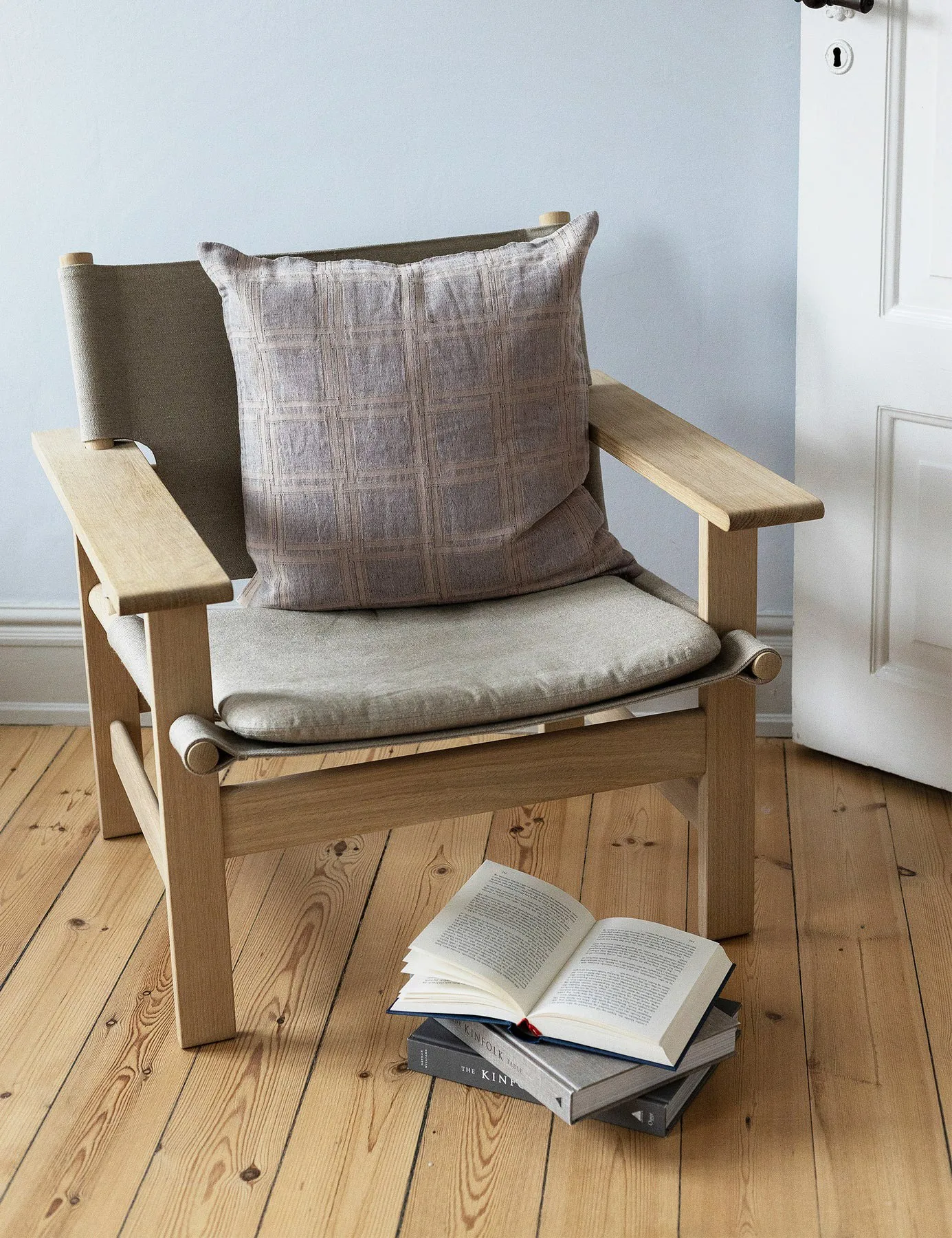 Housse de coussin Dahlia 50x50 cm, Brown Elvang Denmark