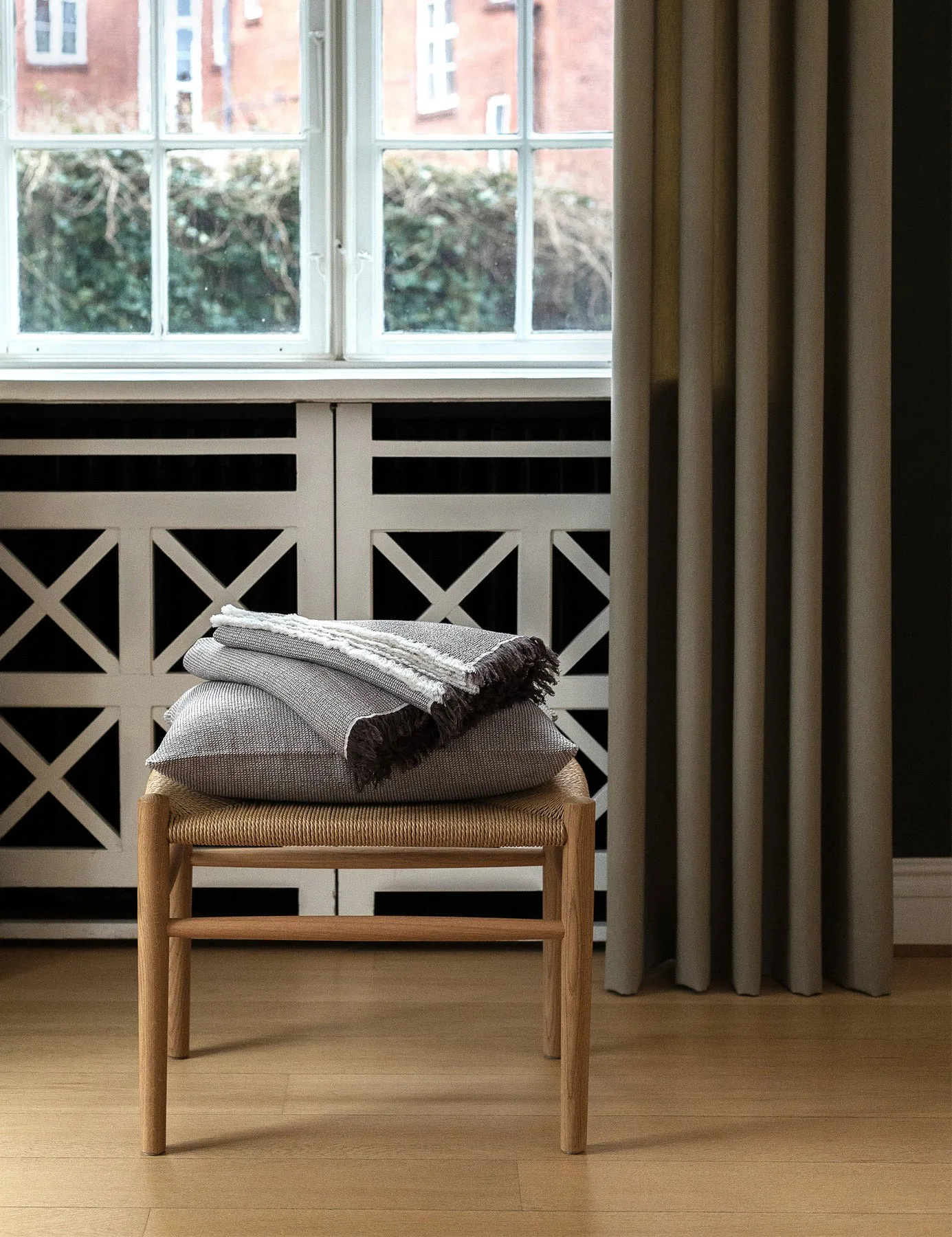 Housse de coussin Daisy 30x50 cm, Brown Elvang Denmark