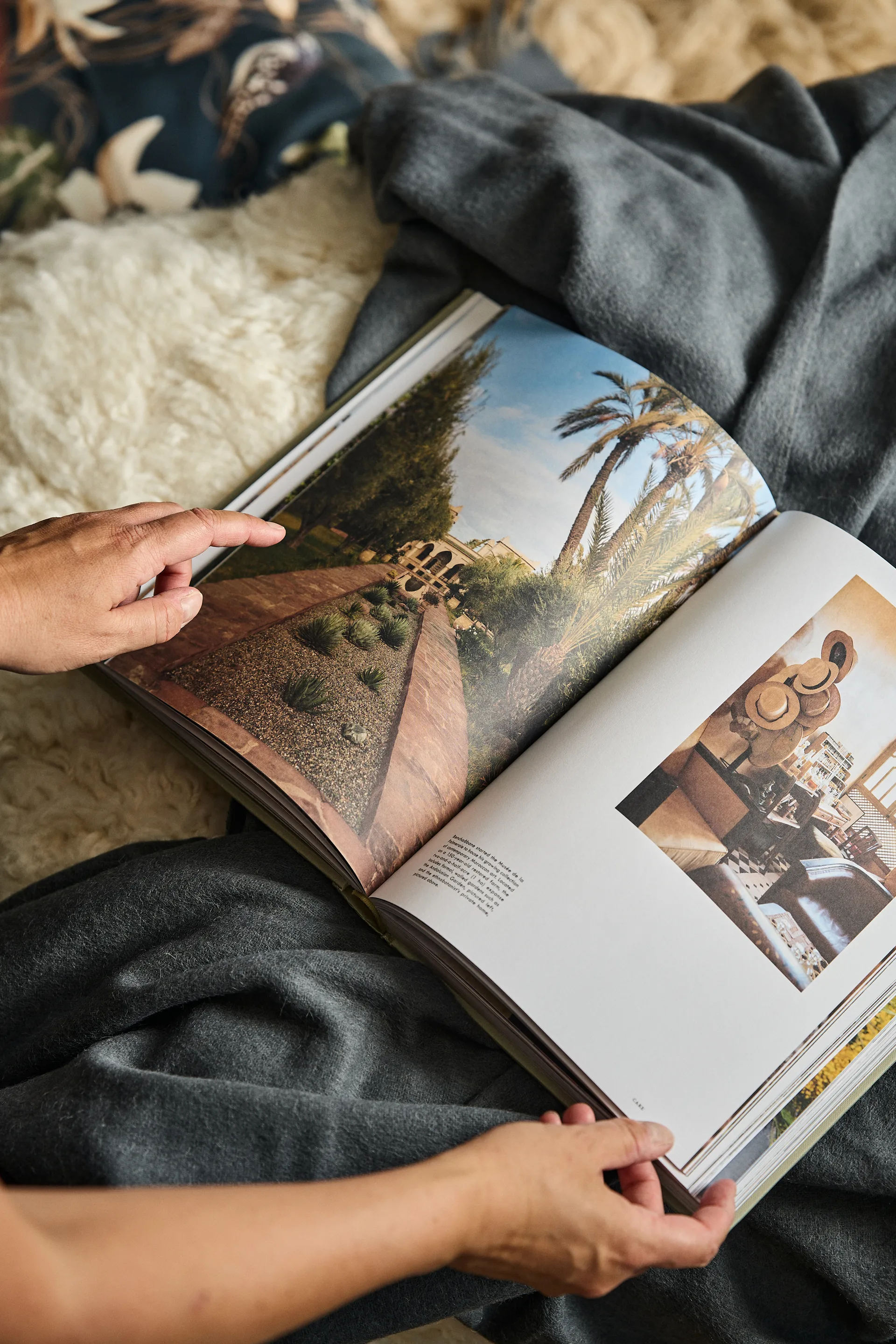 Plaid Elvang Classic, Grey-blue Elvang Denmark