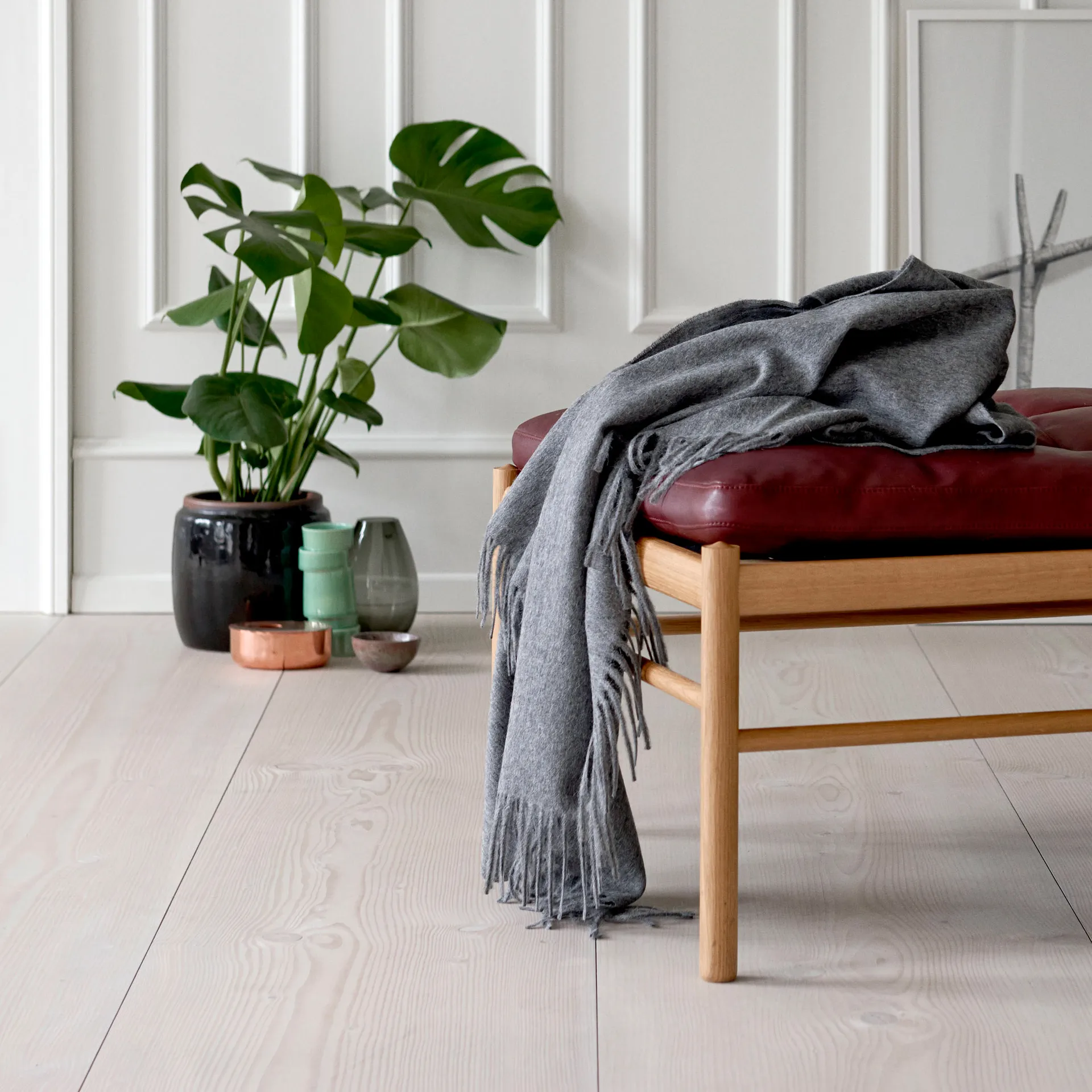 Plaid Elvang Classic, gris Elvang Denmark