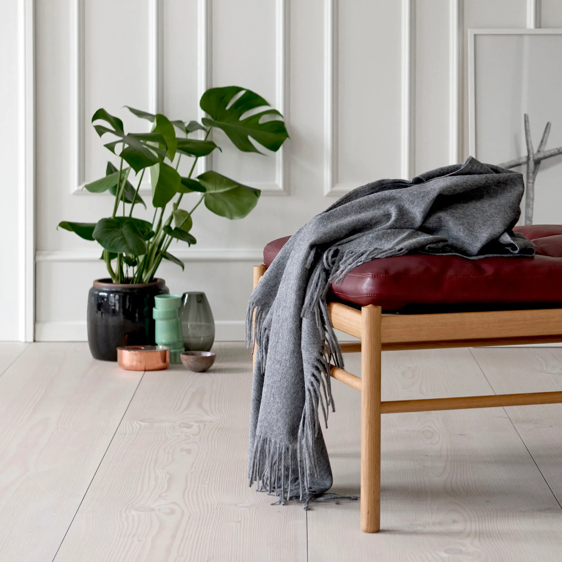 Plaid Elvang Classic, gris Elvang Denmark