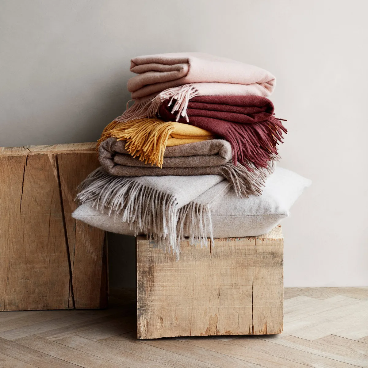 Plaid Elvang Classic, ocre Elvang Denmark