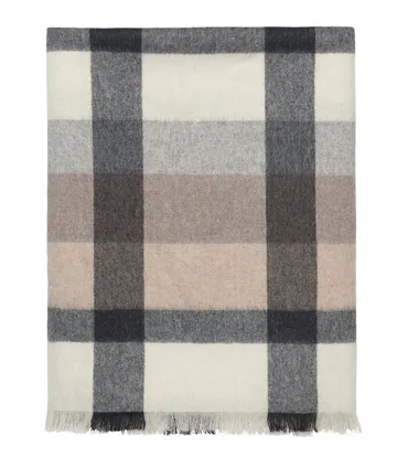 Plaid Intersection 130x190 cm - Camel-grey - Elvang Denmark
