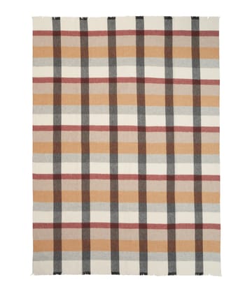 Plaid Intersection 130x190 cm - Rusty red-grey - Elvang Denmark