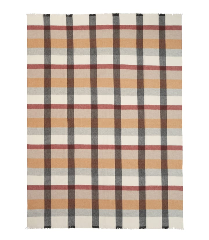 Plaid Intersection 130x190 cm - Rusty red-grey - Elvang Denmark