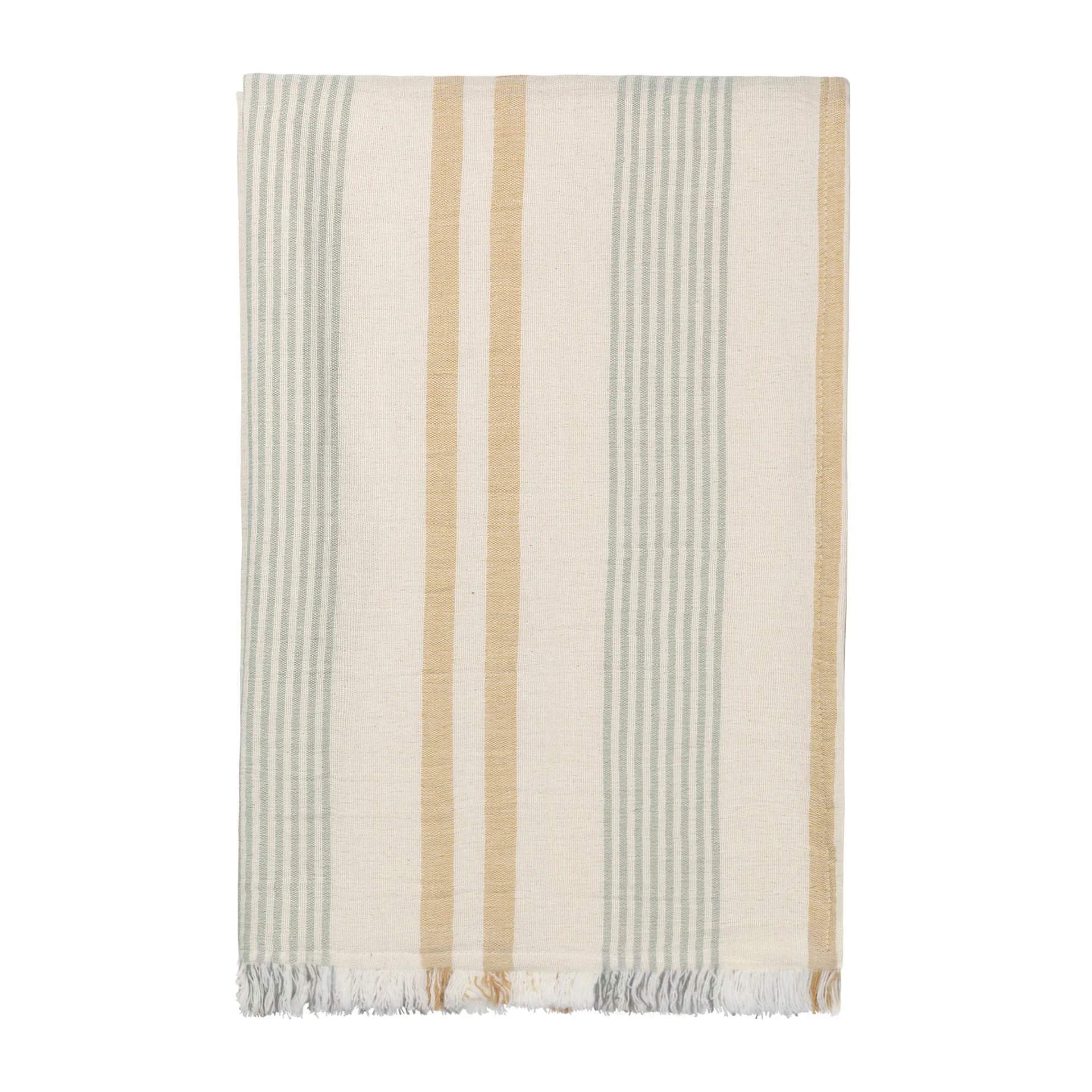 Plaid Iris 130x215 cm, Yellow-Green Elvang Denmark