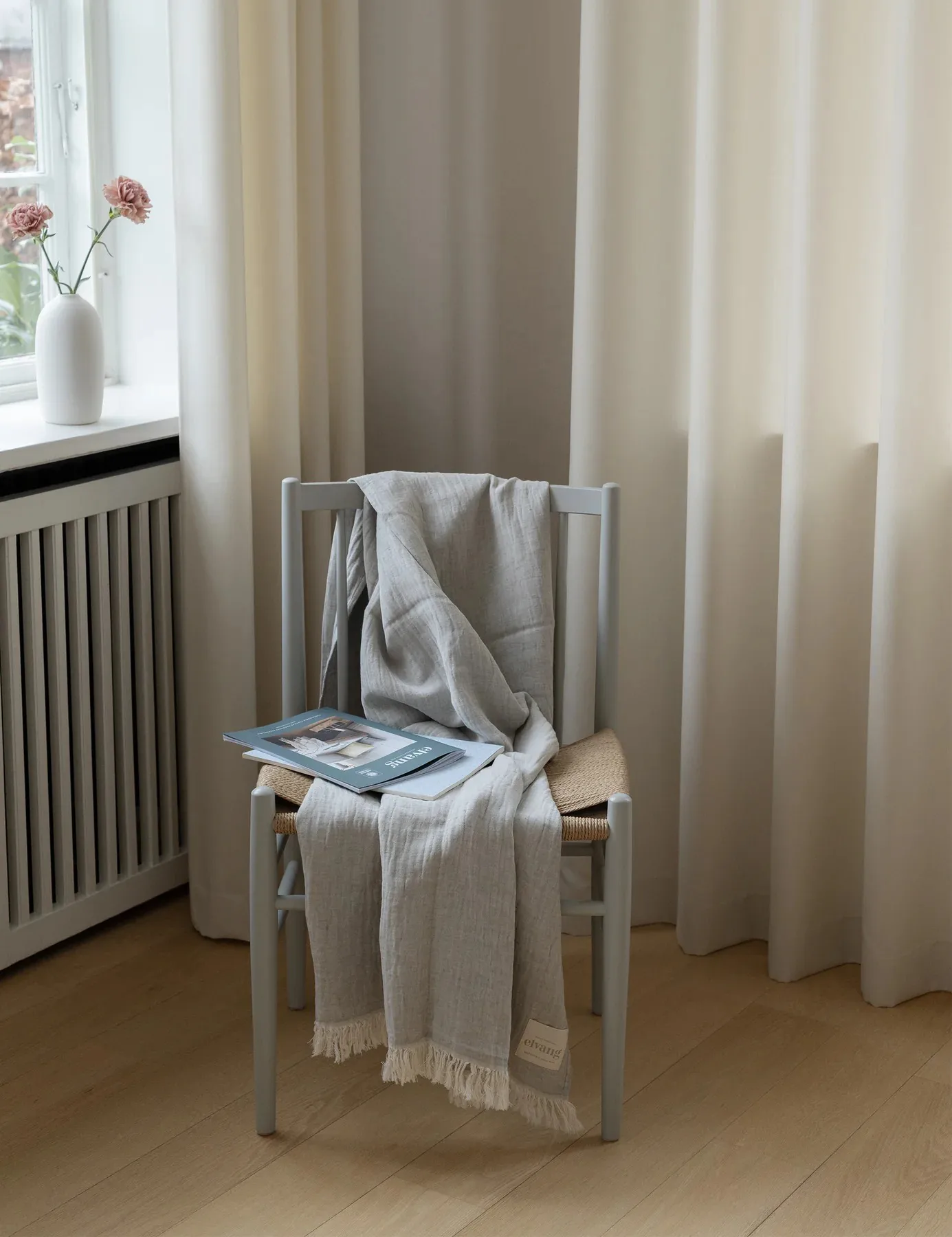 Plaid Lavender 130x180 cm, Grey Elvang Denmark