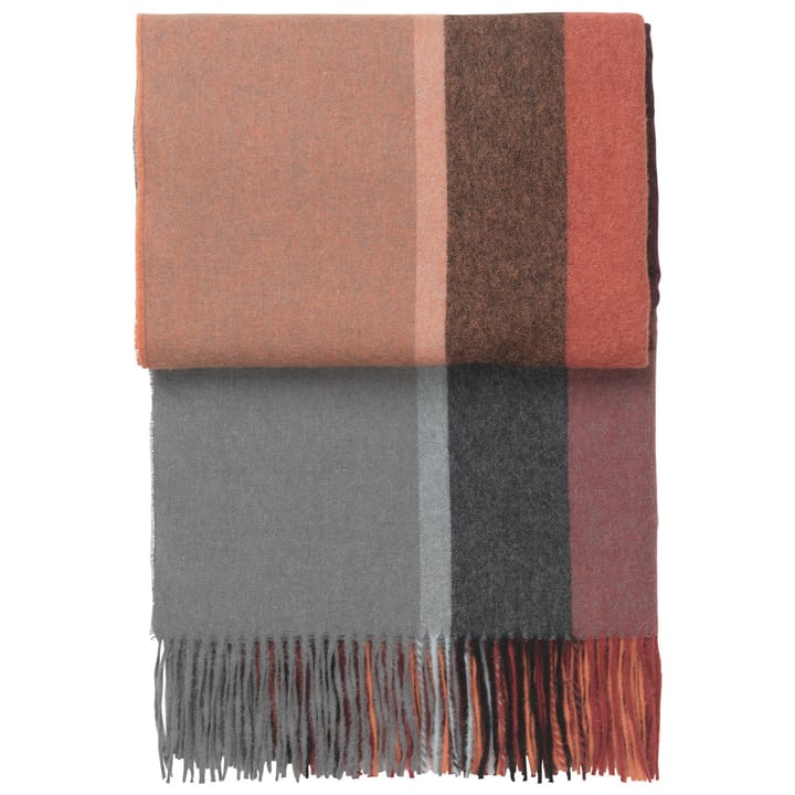 Plaid Manhattan, orange-rouge Elvang Denmark