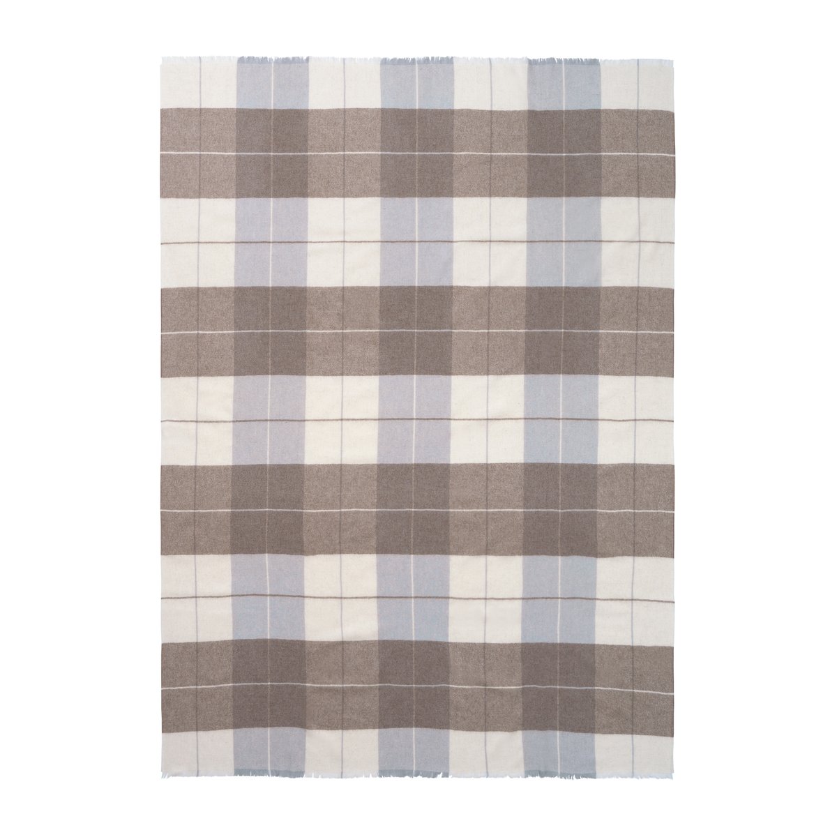 Elvang Denmark Plaid Scotch 130x190 cm Camel-Grey