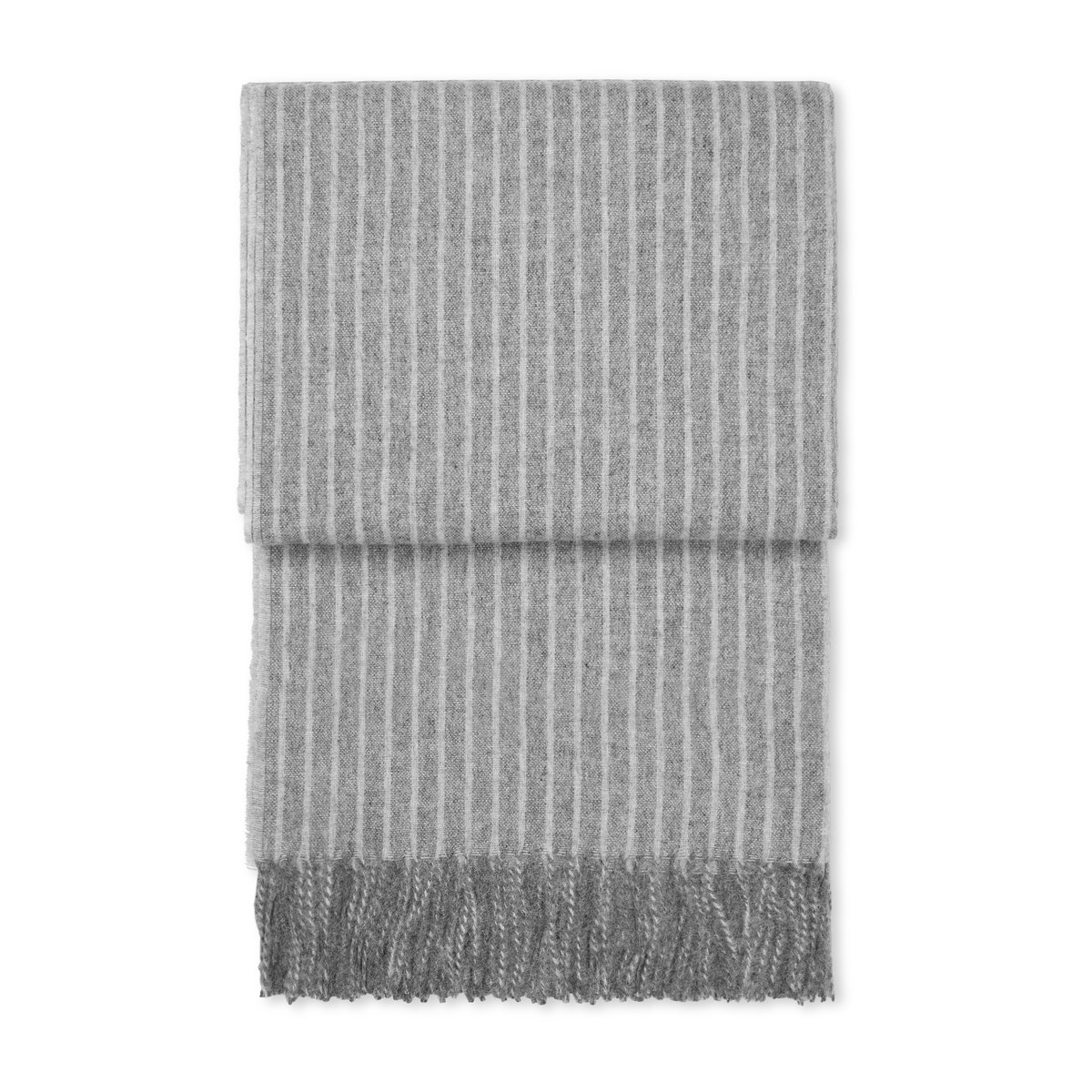 Elvang Denmark Plaid Stripes 130x200 cm Grey