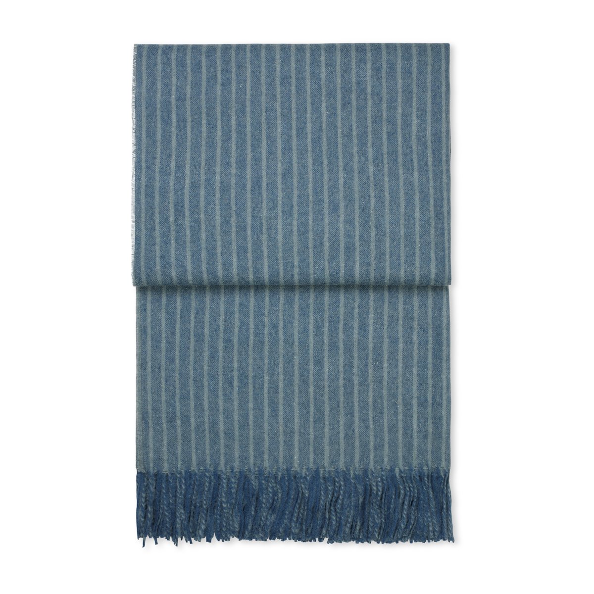 Elvang Denmark Plaid Stripes 130x200 cm Mirage blue