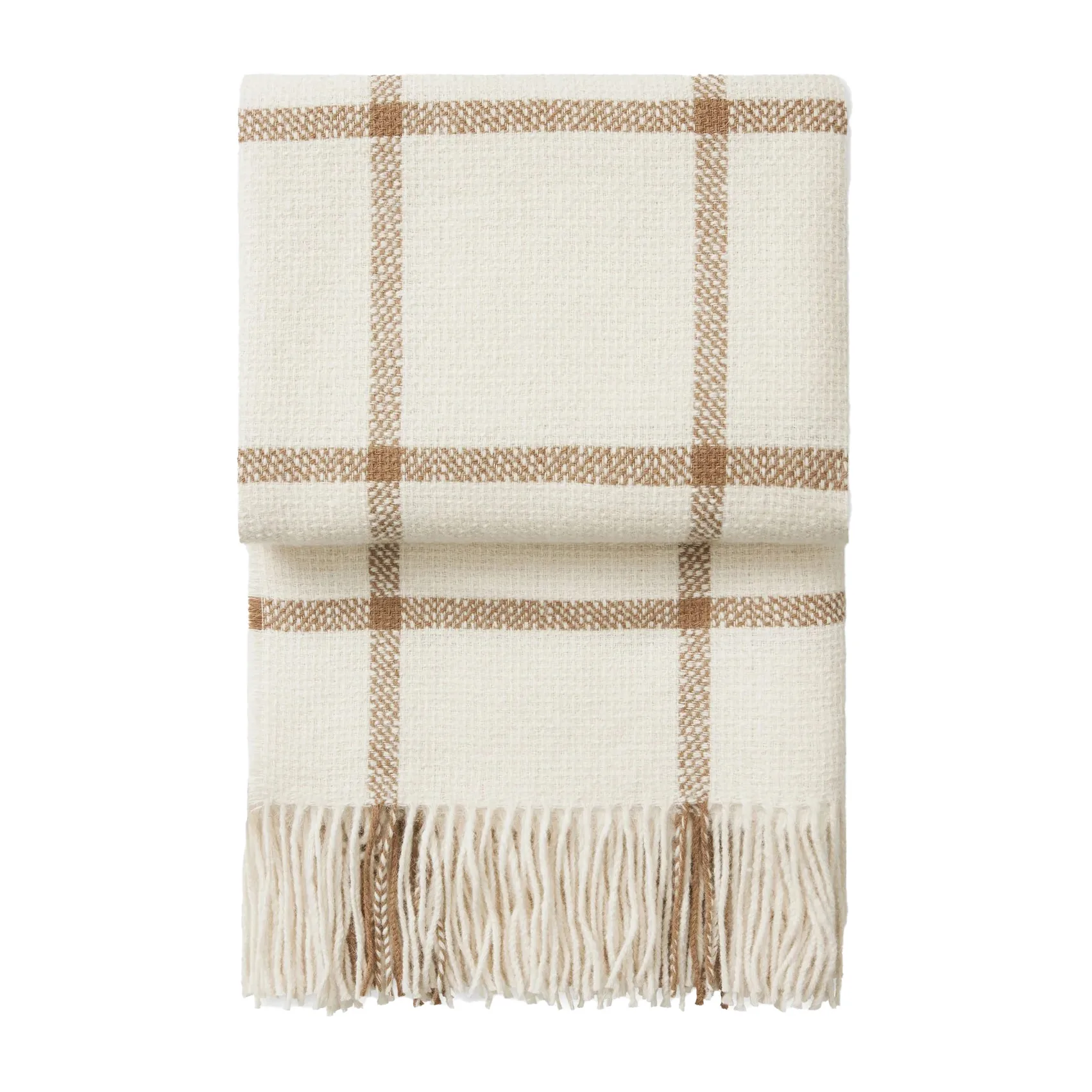 Plaid Tartan 130x190 cm, Ivory Elvang Denmark