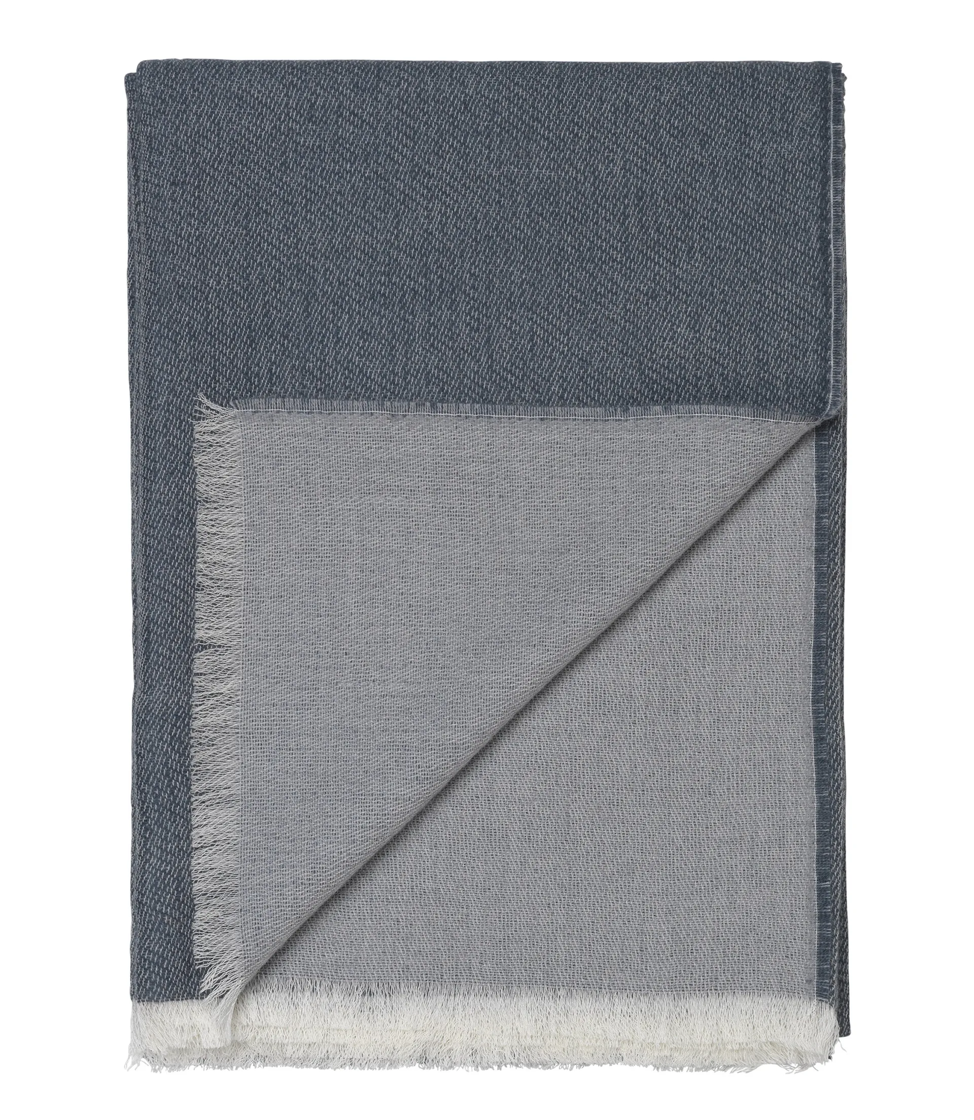 Plaid Venice, Blanc-bleu gris Elvang Denmark