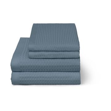 Serviette de bain Waffle 70x140 cm - Marine - Elvang Denmark