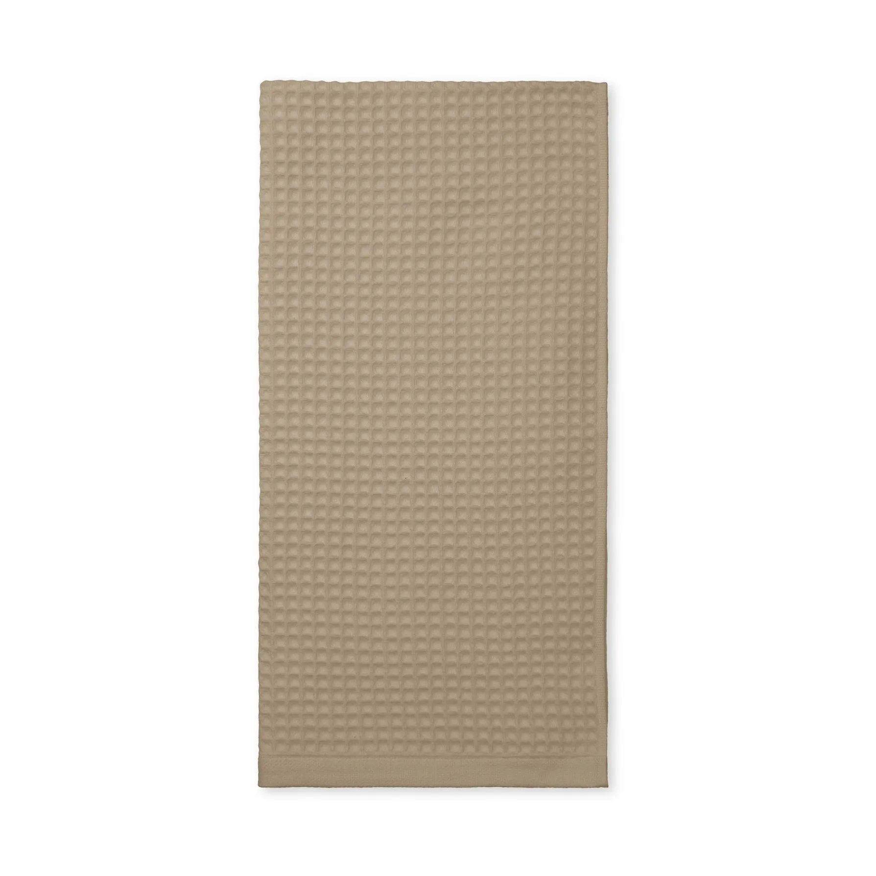 Serviette de bain Waffle 70x140 cm, Taupe Elvang Denmark