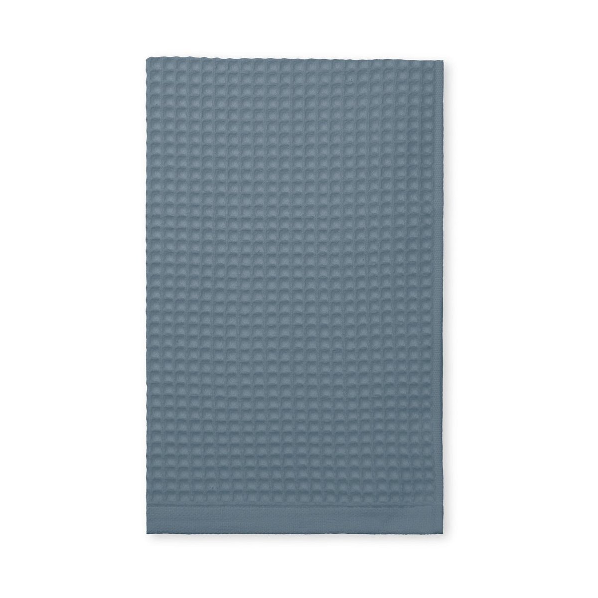 Elvang Denmark Serviette Waffle 50x70 cm Marine | Design Scandinave | Serviettes de bain | Bleu