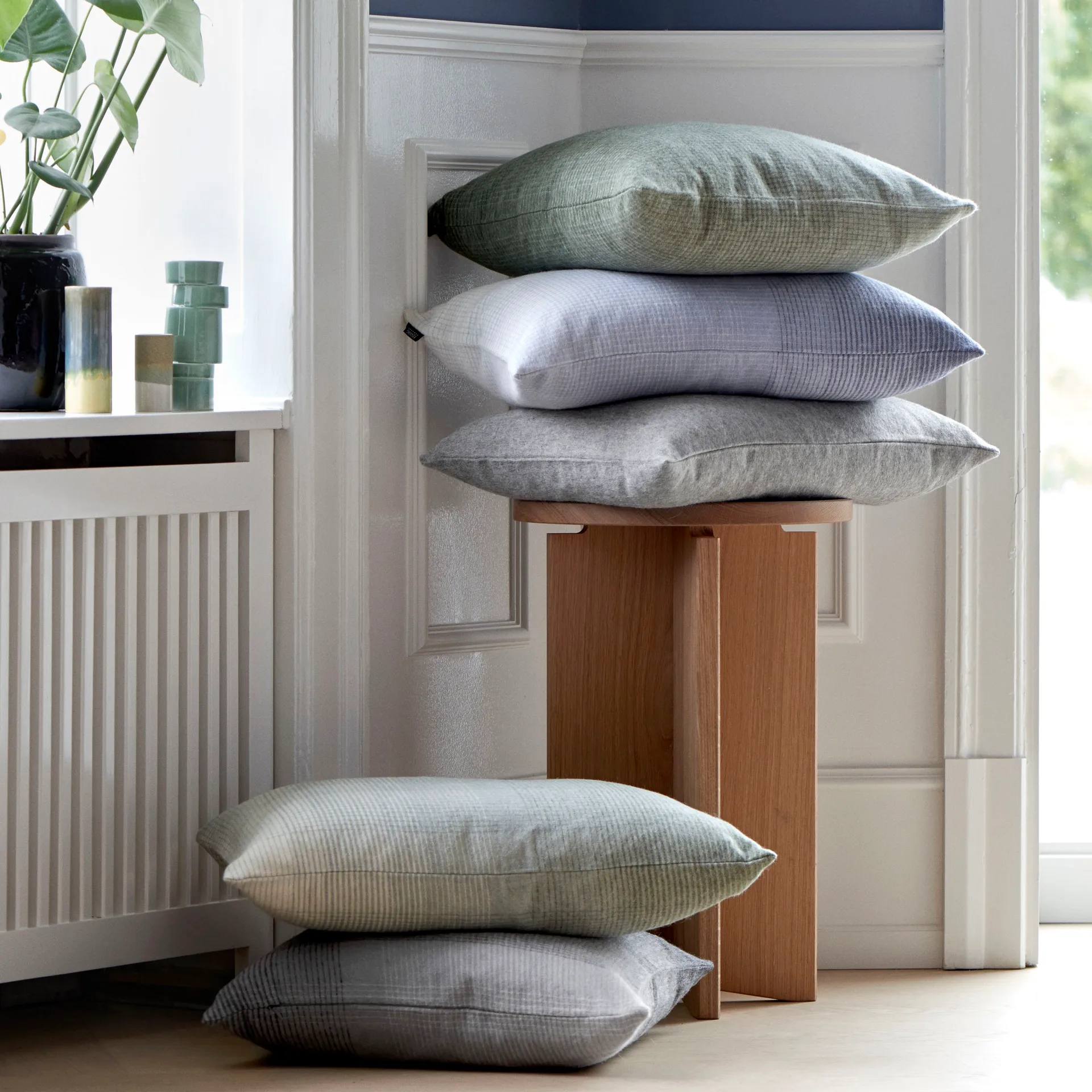 Taie Elvang Classic 50x50 cm, gris clair Elvang Denmark