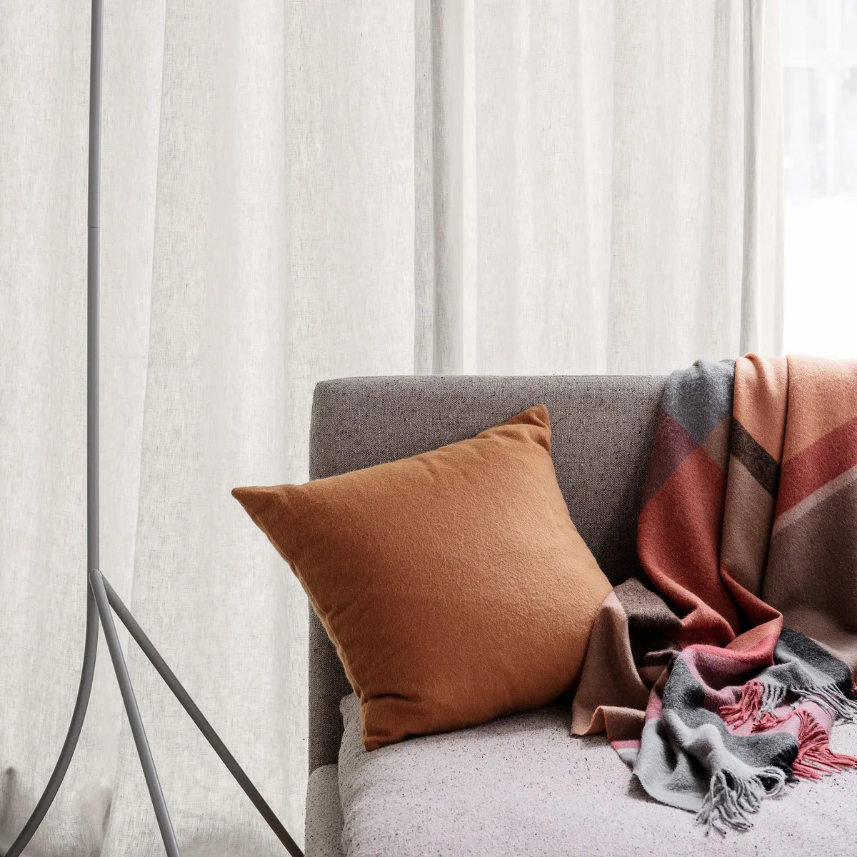 Taie Elvang Classic 50x50 cm, terracotta Elvang Denmark