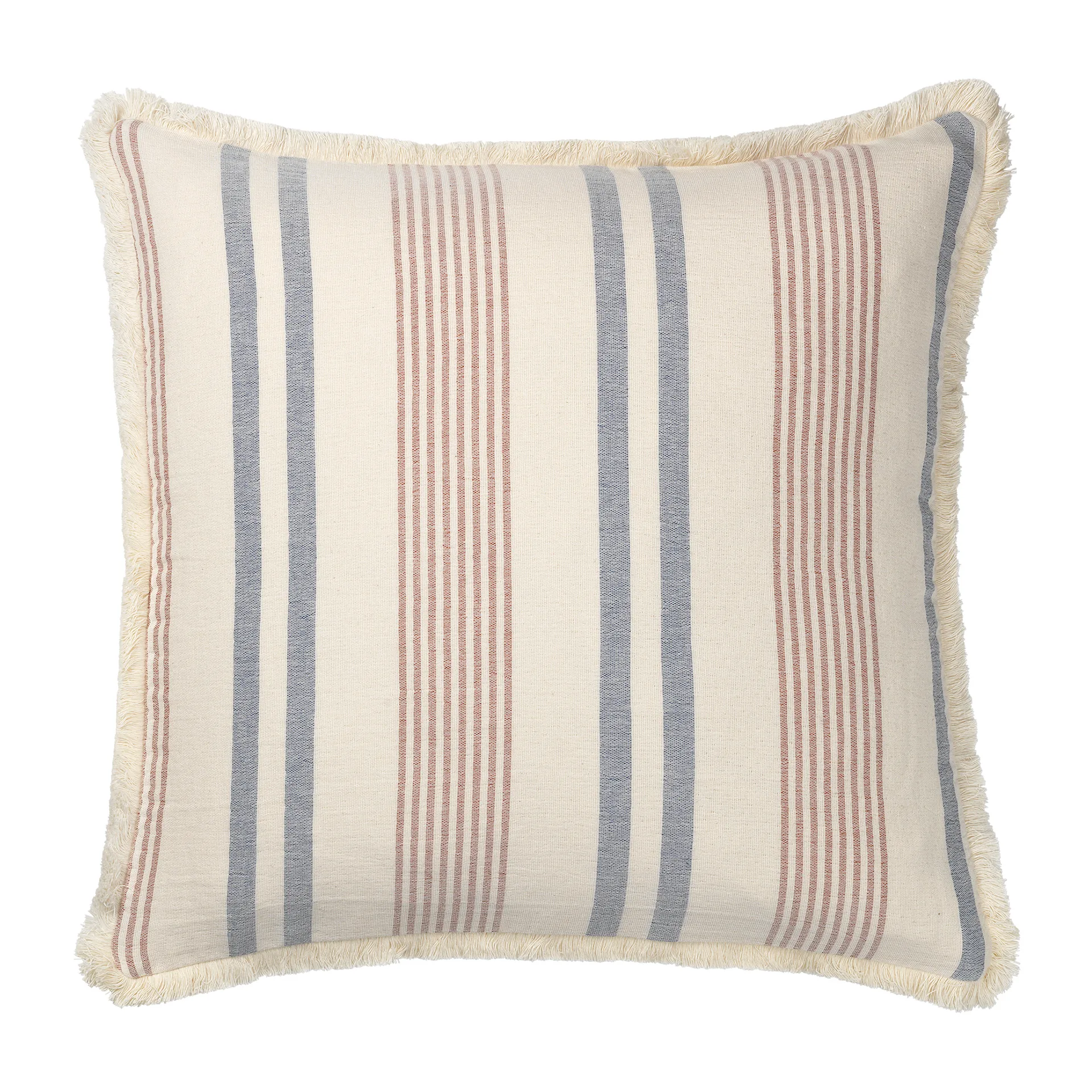 Taie Iris 50x50 cm, Blue-Rusty red Elvang Denmark