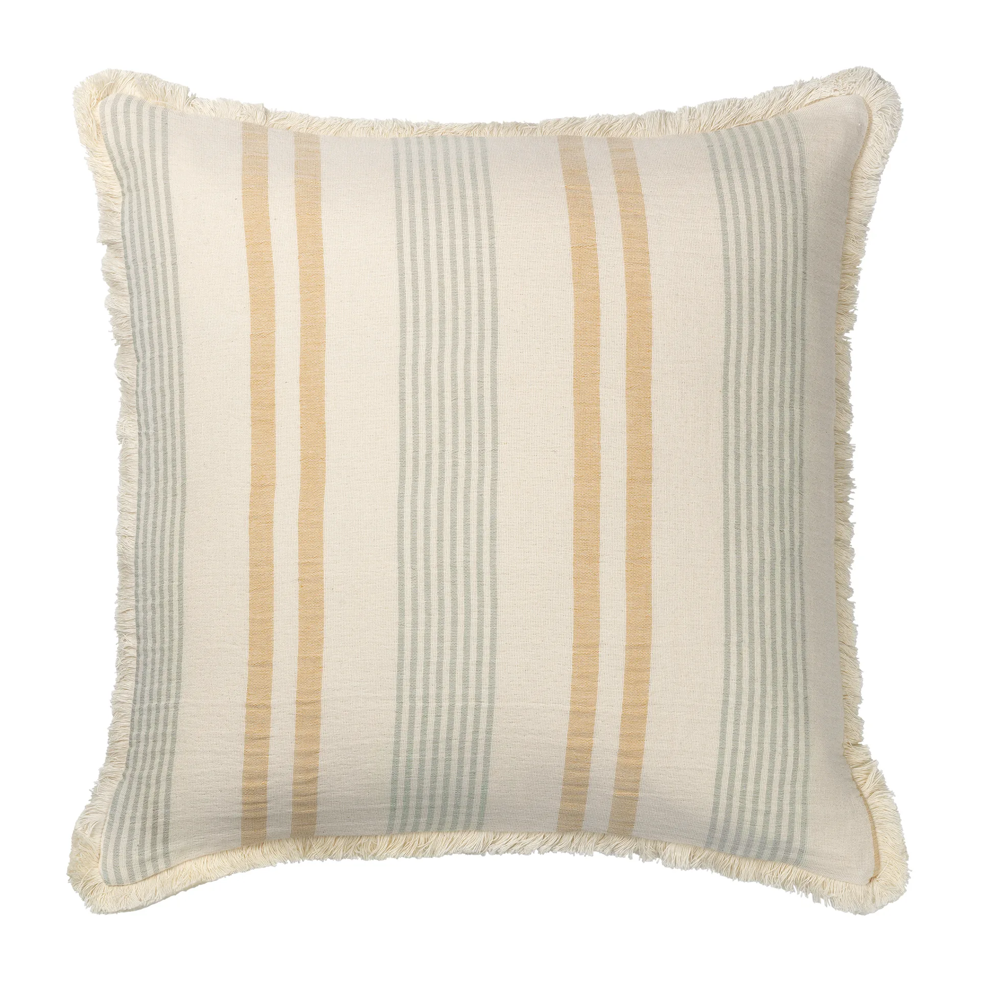 Taie Iris 50x50 cm, Yellow-Green Elvang Denmark
