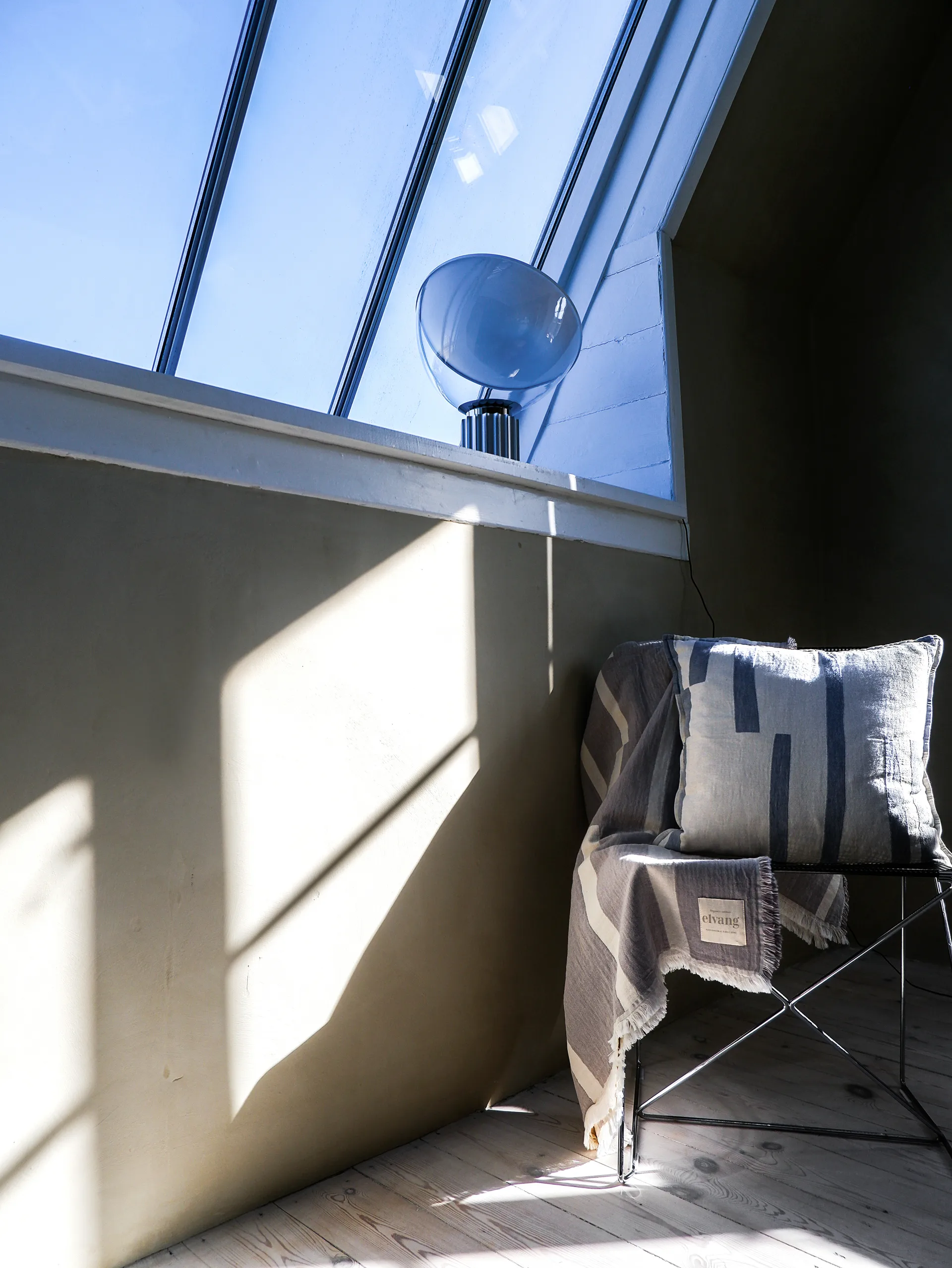 Taie Lyme Grass 50x50 cm, Grey Elvang Denmark