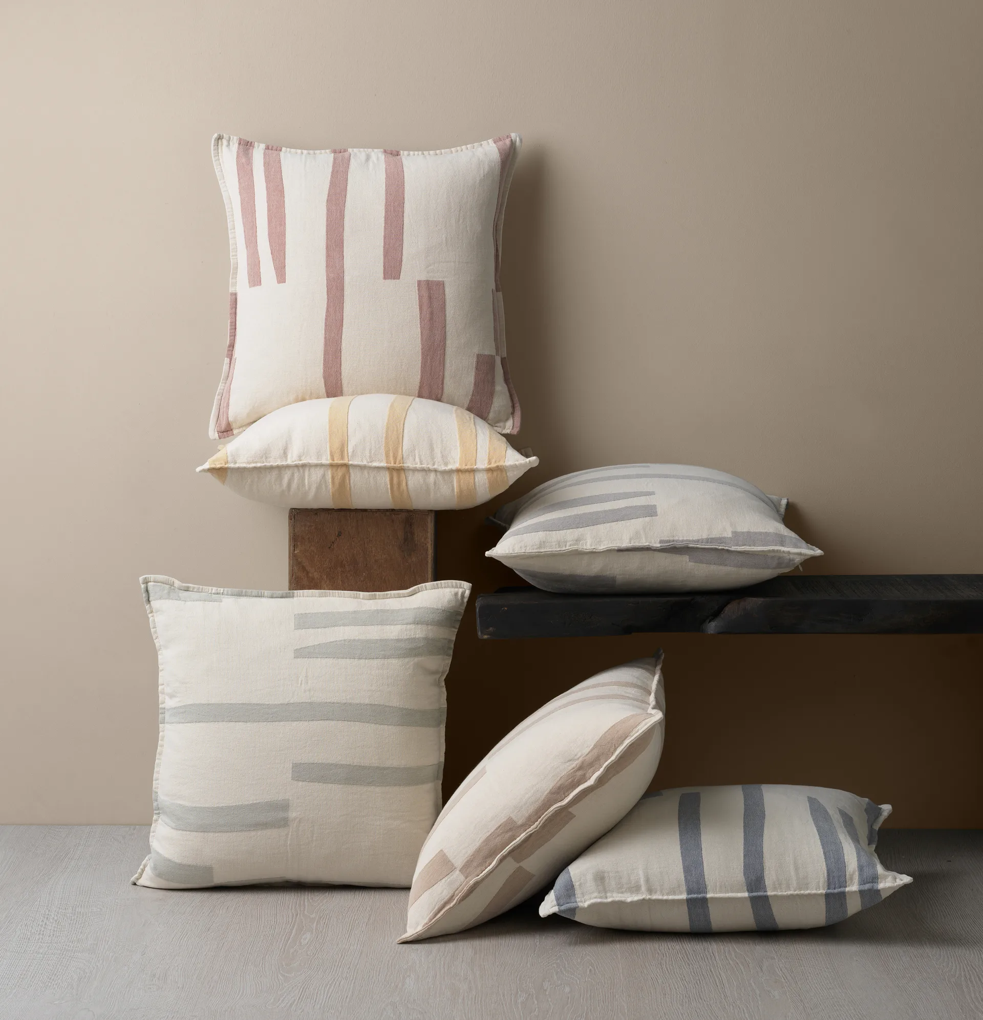 Taie Lyme Grass 50x50 cm, Grey Elvang Denmark