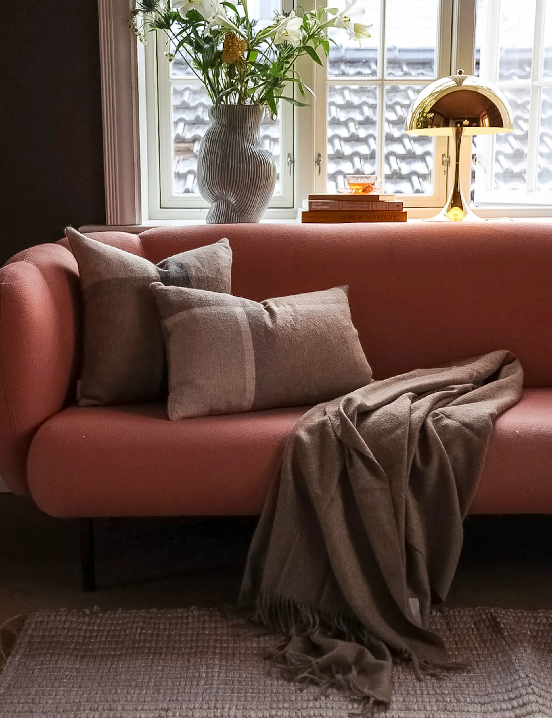 Taie Manhattan 40x60 cm, Beige Elvang Denmark