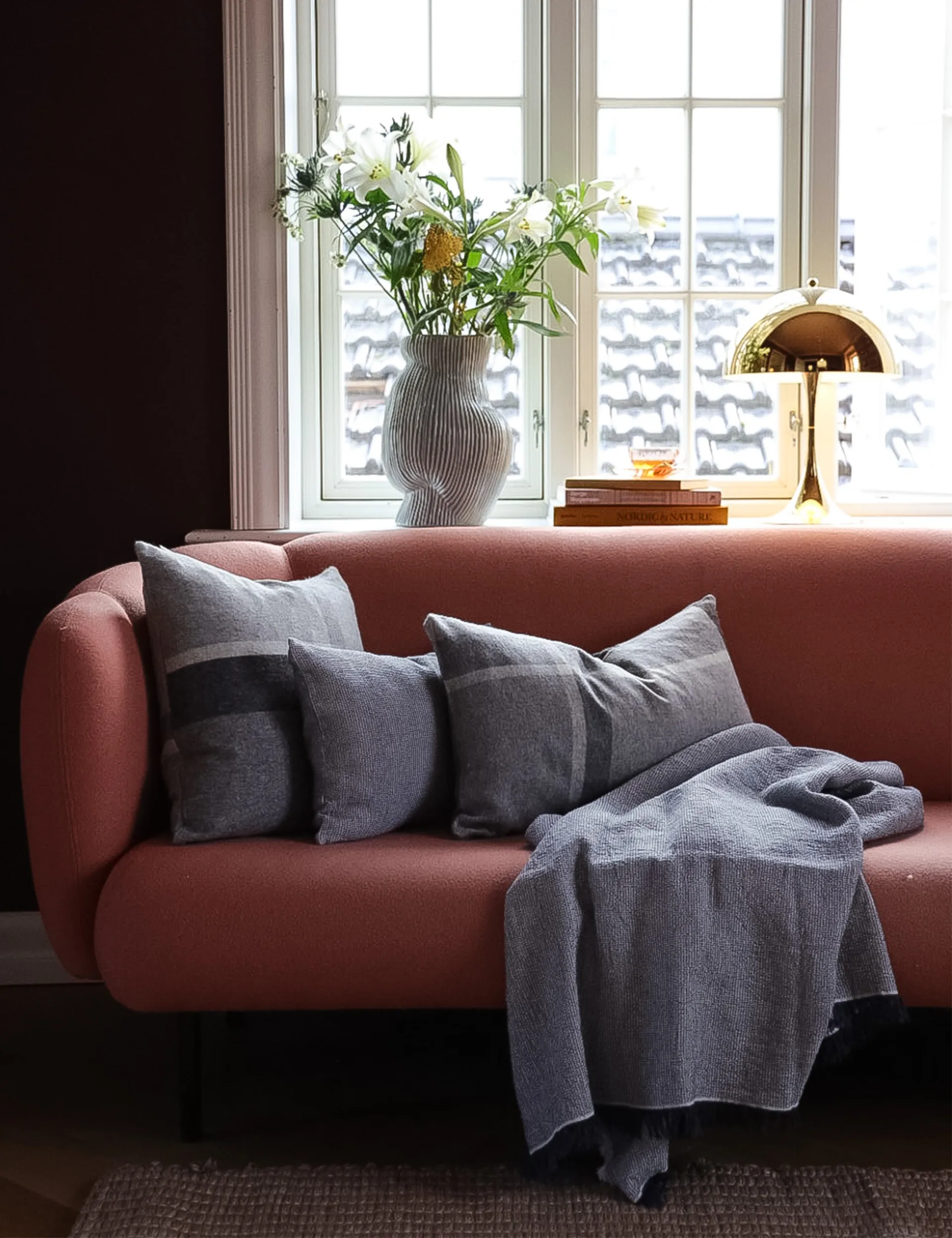 Taie Manhattan 40x60 cm, Grey Elvang Denmark