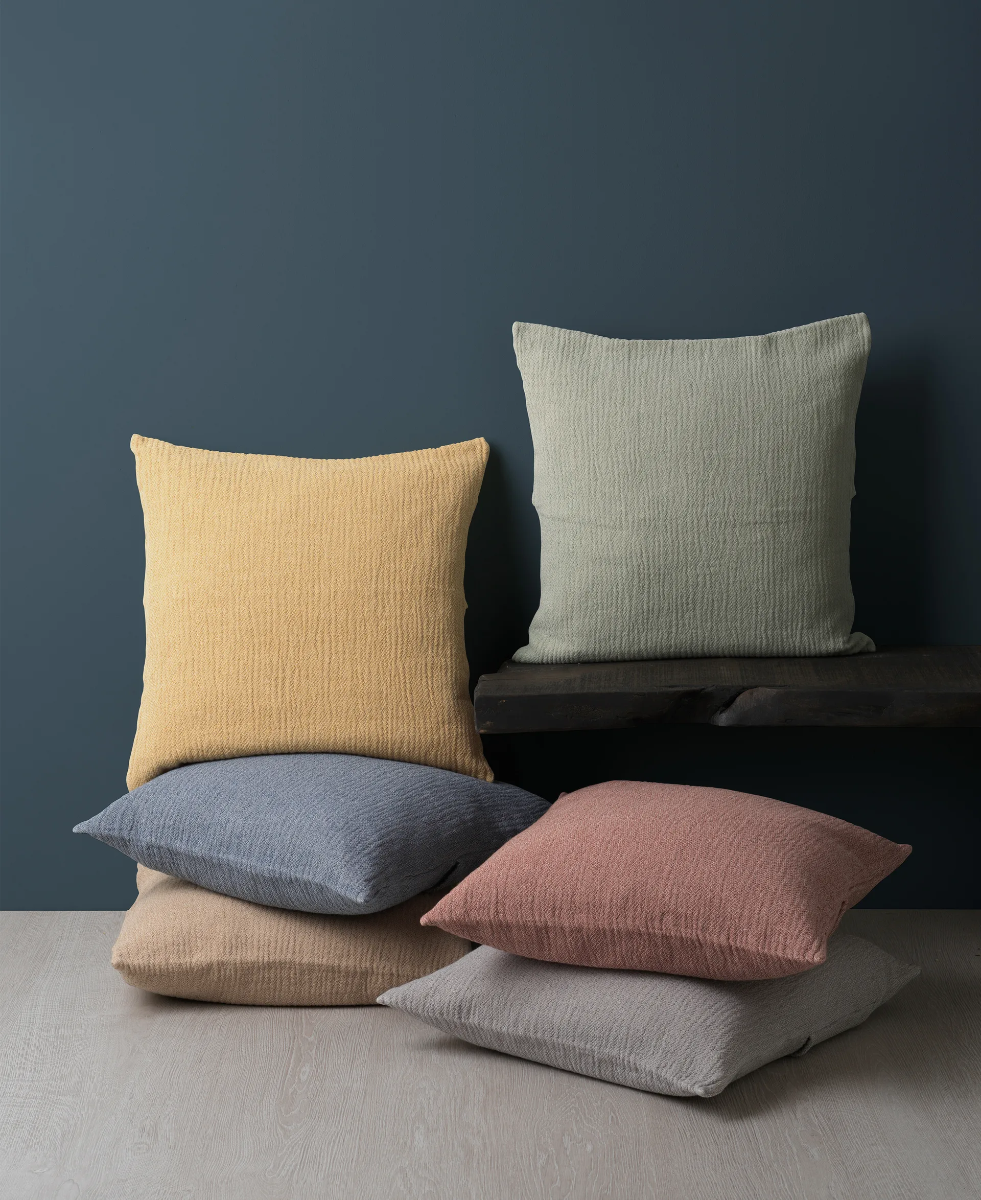 Taie Thyme 50x50 cm, grey Elvang Denmark