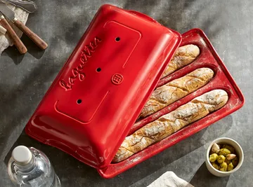 Moule à baguette Emile Henry - Rouge - Emile Henry