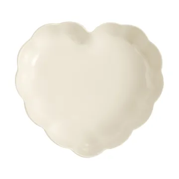 Moule à madeleines en forme de cœur Emile Henry Madeleine - Crème - Emile Henry