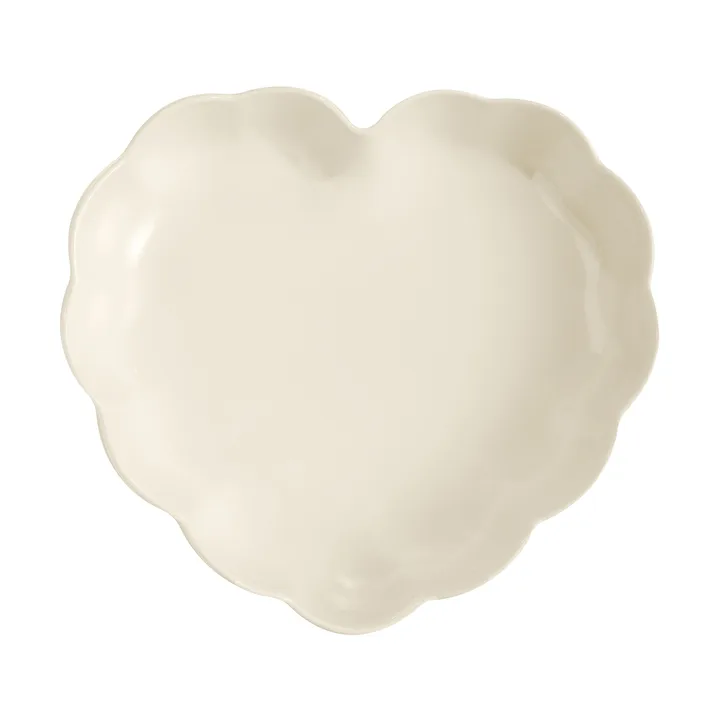 Moule à madeleines en forme de cœur Emile Henry Madeleine - Crème - Emile Henry