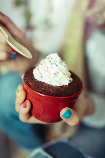 Moule N°8 Ramekin - Rouge - Emile Henry