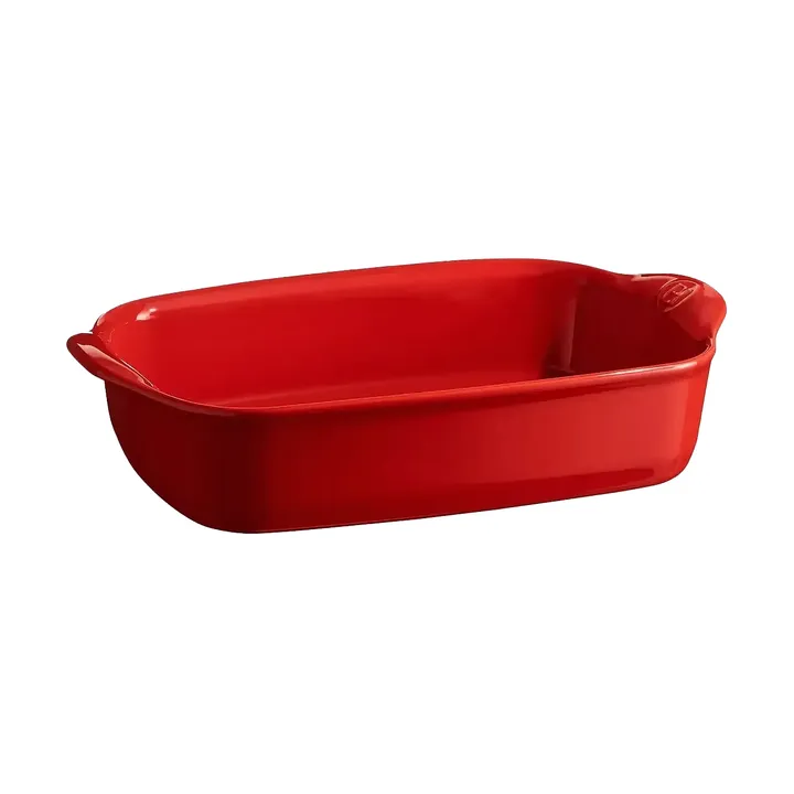 Plat à four Emile Henry S 1,55 L - Rouge - Emile Henry