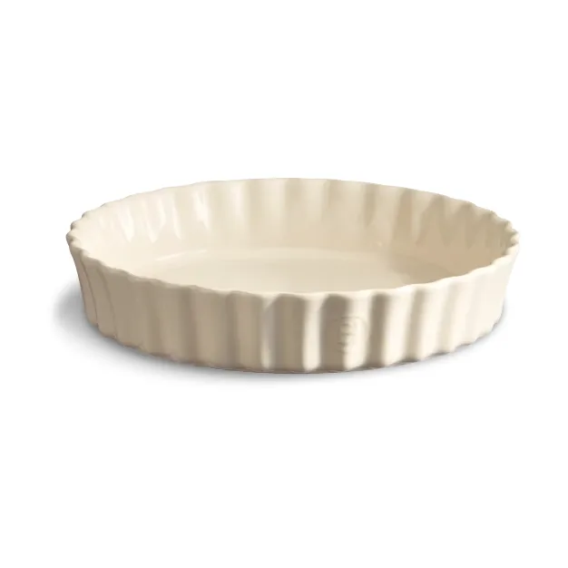 Plat à tarte Emile Henry Ø24 cm - Cream - Emile Henry