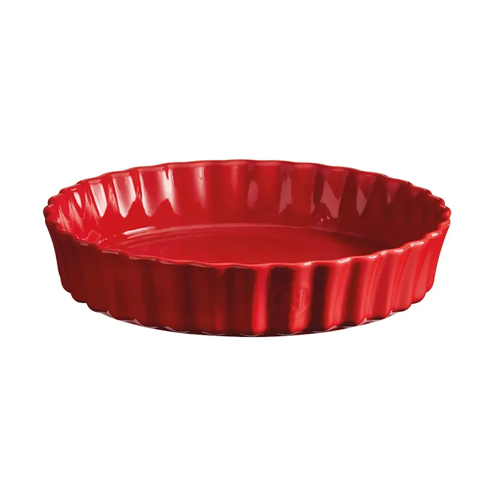 Plat à tarte Emile Henry Ø28 cm, Rouge Emile Henry