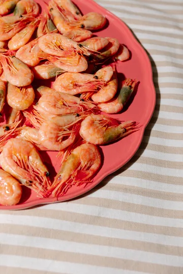 Plat de service Emile Henry Madeleine - Bubbelgum, rond - Emile Henry