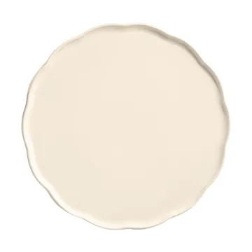 Plat de service Emile Henry Madeleine - Cream, rond - Emile Henry