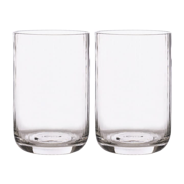 2 verres à boire Ernst rainurés - 50 cl - ERNST