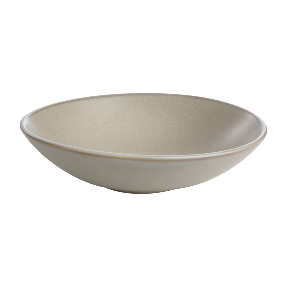 ERNST Assiette creuse Ernst 22 cm Gris | Design Scandinave | Assiettes creuses | Gris