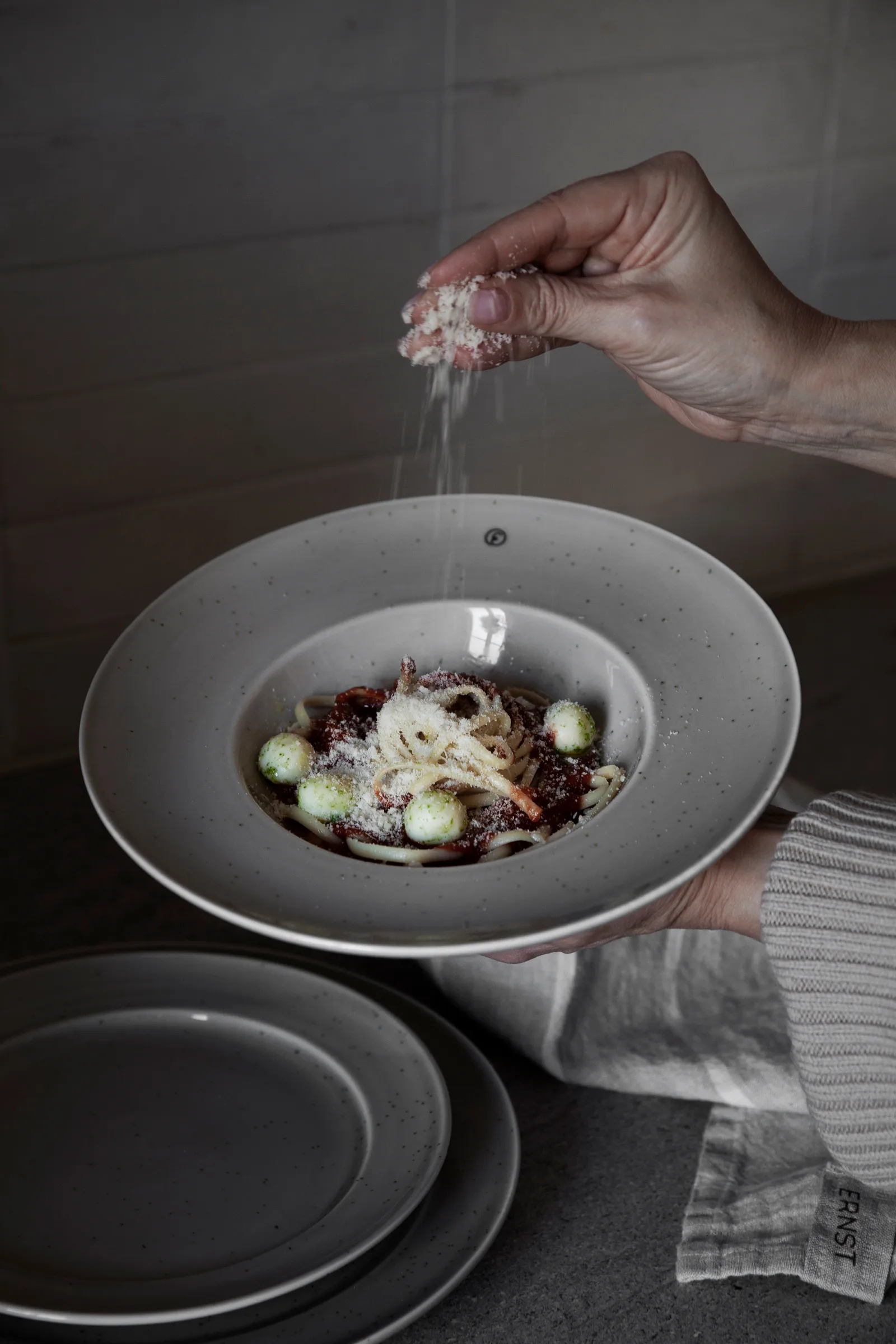 Assiette creuse Ernst Ø25 cm, Sand ERNST