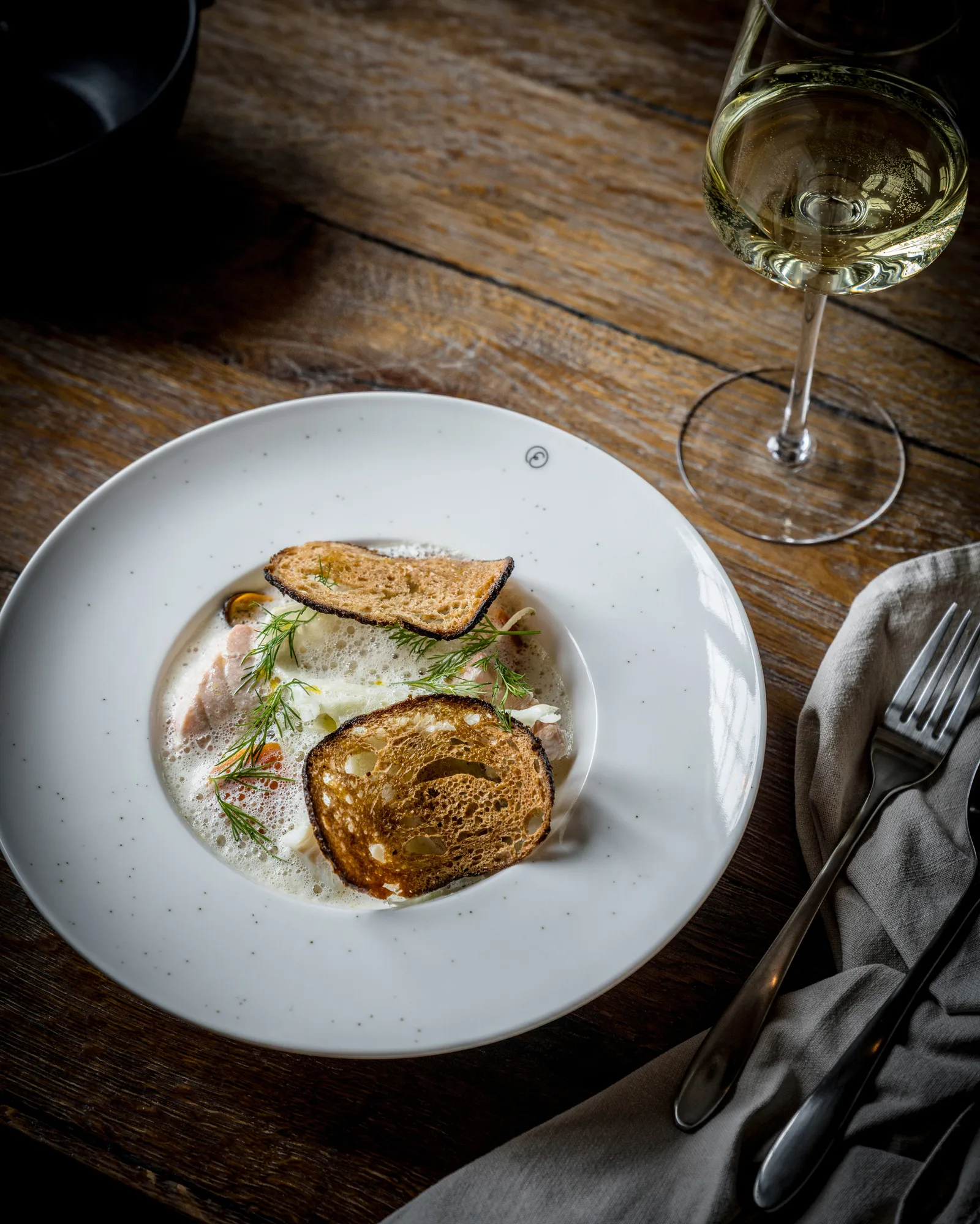 Assiette creuse Ernst Ø25 cm, Vanille ERNST