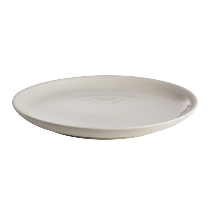 Assiette Ernst en grès 26 cm - blanc - ERNST