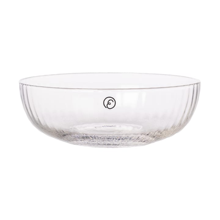Bol en verre cannelé Ernst Ø13 cm - Clair - ERNST