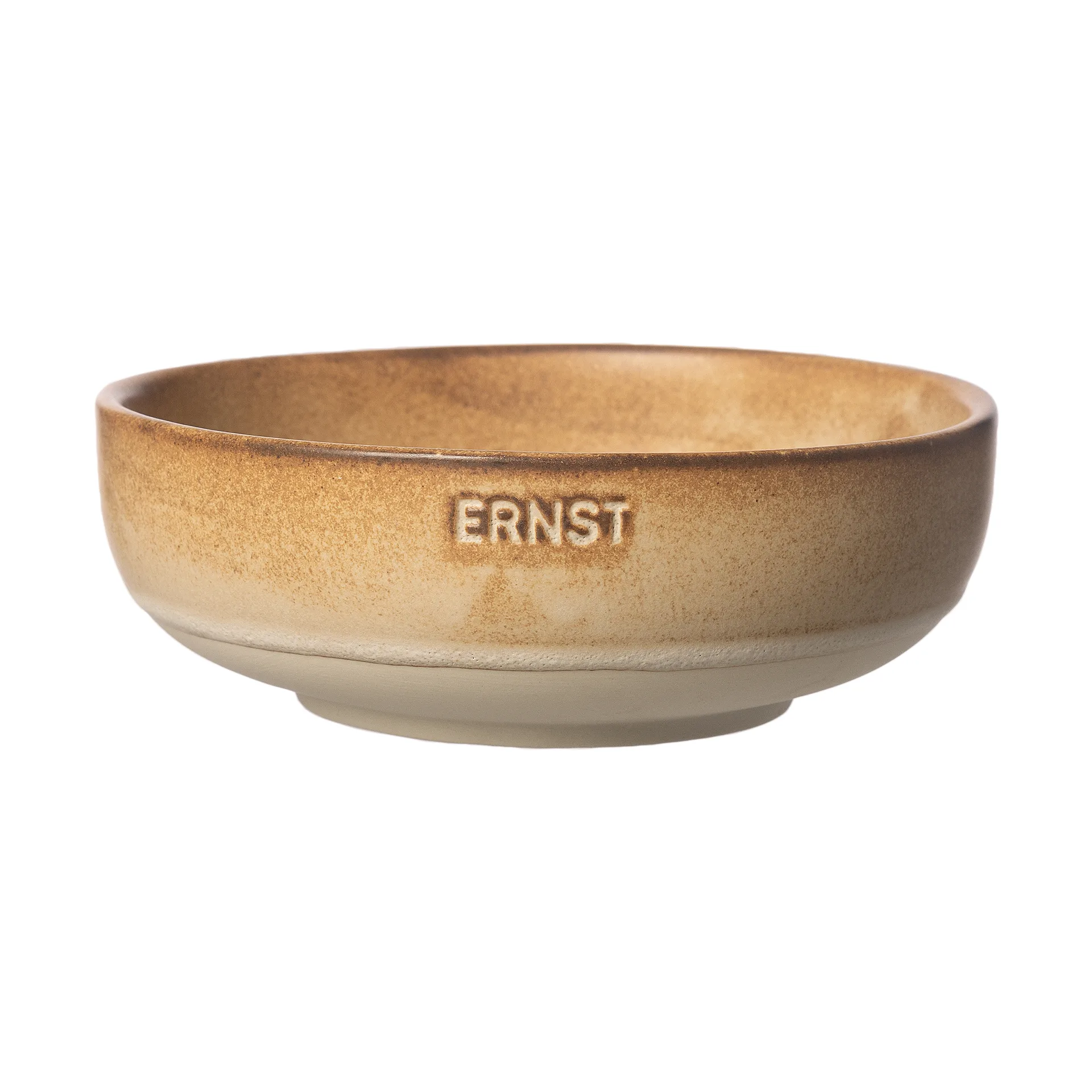 Bol Ernst, Base brun-nature Ø14 cm ERNST