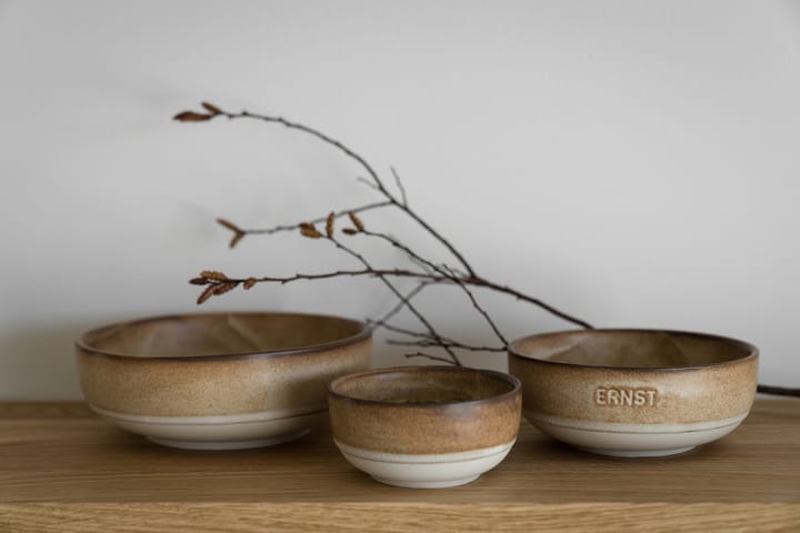 Bol Ernst, Base brun-nature Ø14 cm ERNST