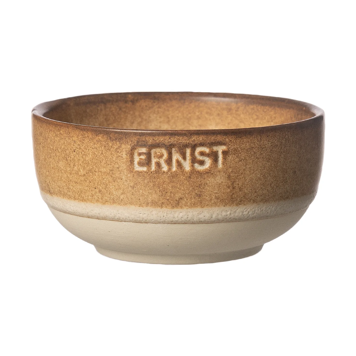 Bol Ernst, Base brun-nature Ø8 cm ERNST
